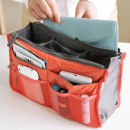 Nontium - Nylon Travel Organizer Insert for Handbags