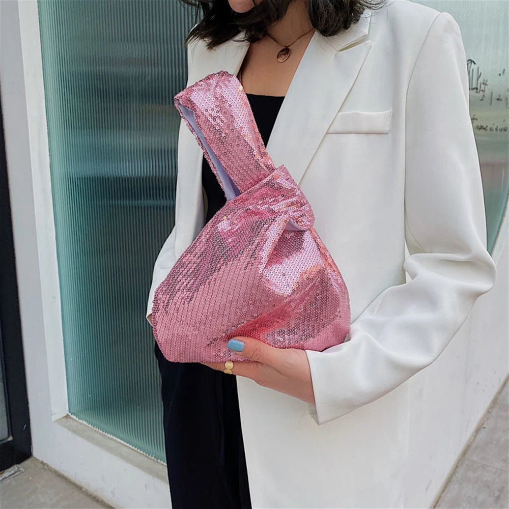 Nontium - Reversible Sequin Handbag Sleeve