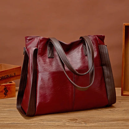 Nontium - Vintage Luxury: Large Capacity Shoulder Bag