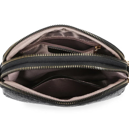 Nontium - High-Quality Cowhide Leather Shoulder Bag