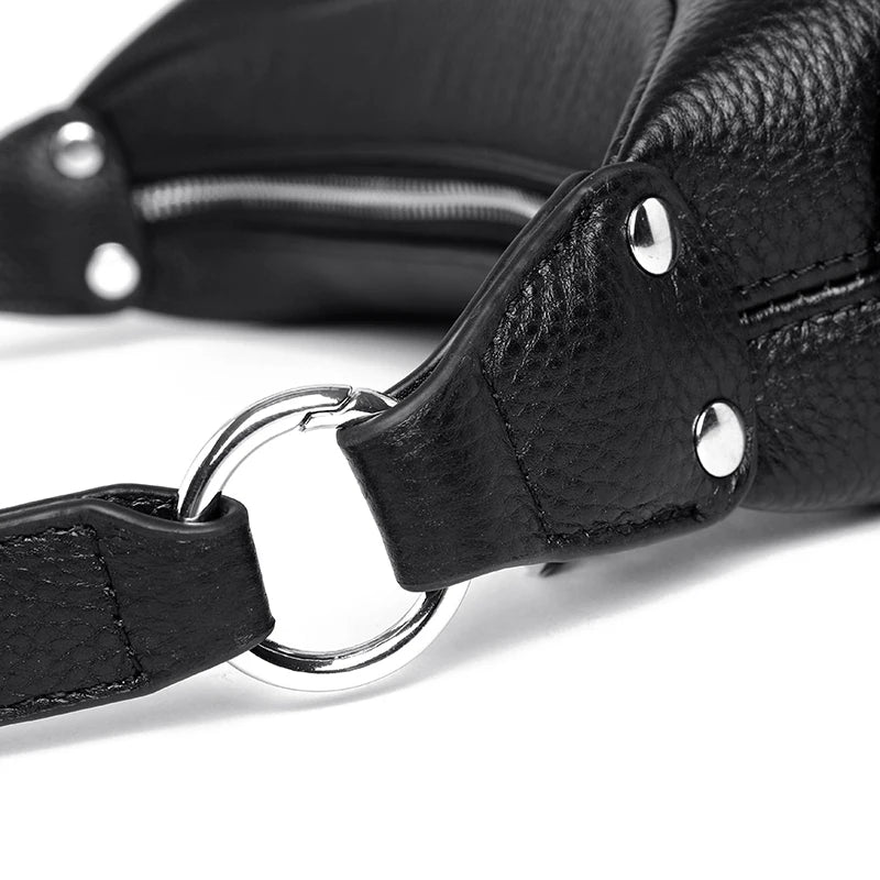 Nontium -  New Versatile Cowhide Leather Messenger Handbag for Women